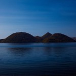 支笏湖,中島